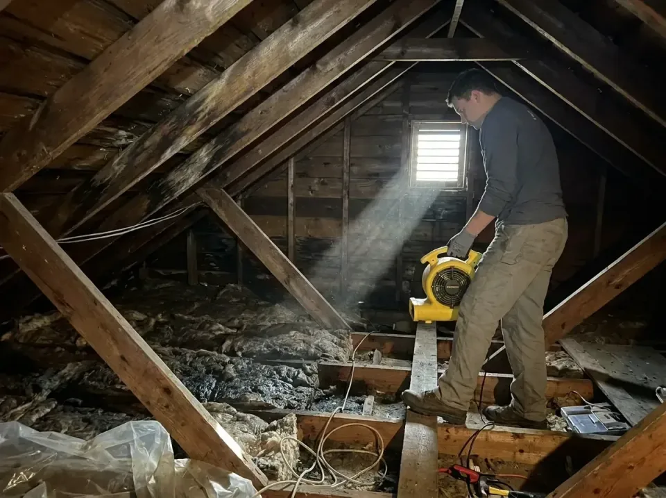 attic-water-damage-drying-proc-007 — frequently asked questions, Emergency Water Extraction & 24/7 Flood Response in Viera W…